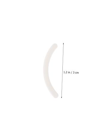NOLITOY 10pcs Eyelash Pattern Strip - White False Lashes Extension Tool for Perfect Lash Patterns | Eyelash Holder & Display Clip for Lash Extensions - Buy Online on GoSupps.com