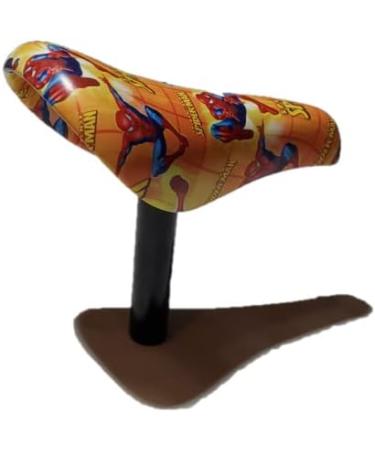 Cycle Force Spiderman Kids Yellow Saddle with Post & Clamp - Buy Online on GoSupps.com