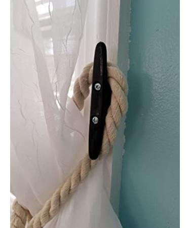 MIZUGIWA 6 Nylon Boat Dock Cleats in Black - Set of 2 - Buy Online on GoSupps.com