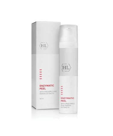 HL Holy Land Cosmetics Enzymatic Peel with Pineapple and Papaya Extracts: a Gentle Enzymatic Peel Eliminates Dead Skin Cells and Toxins 3.4 fl.oz
