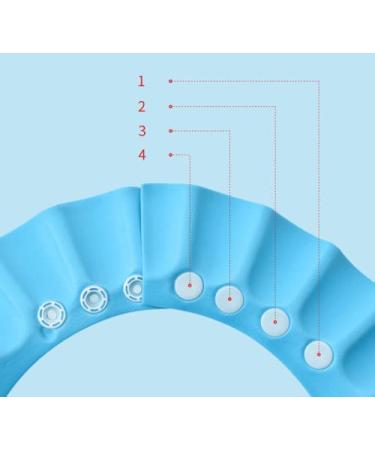 Kangwell Shower Cap with Earshield Visor | Adjustable Bathing Protection Cap for Elderly, Pregnant & Disabled Patients (Blue) - Buy Online on GoSupps.com