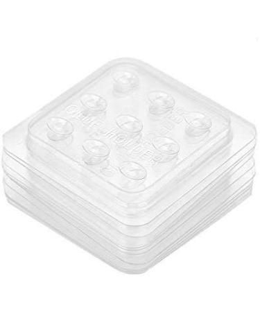 Disposable Eyelash Adhesive Palette Plastic False Eyelash Glue Gasket Holder Pallet 10 pcs