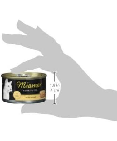 Miamor Feine Filets Thun und Cheese Premium Cat Food | 24x100g | International Shipping Available - Buy Online on GoSupps.com