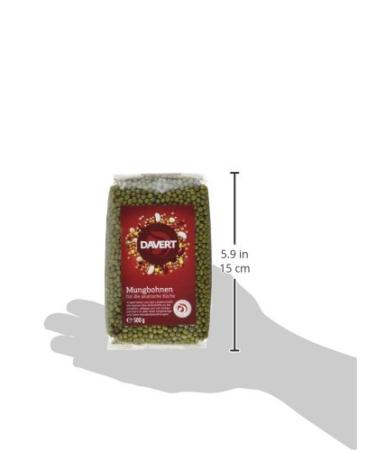 Buy Davert Mung Beans 4-Pack (500g) | Premium Organic Mung Beans for International Shipping - Buy Online on GoSupps.com