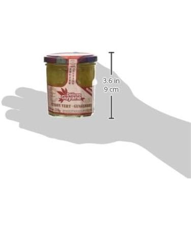 Delices De Guyane Lime Ginger Jam 210 g - Pack of 3 - Buy Online on GoSupps.com