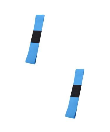 Yardwe 2 Pcs Arm Band Brace Corrector Elbow Band Posture Corrector Gesture Corrector Exercise Device Golf Blue Blackx2pcs 38.5X7CMx2pcs