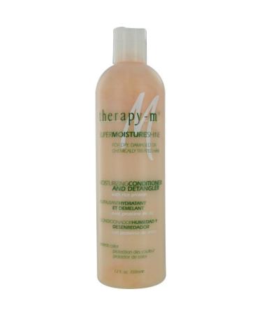 Therapy-M Super Moisture Shine Moisturizing Conditioner and Detangler 12 Ounce