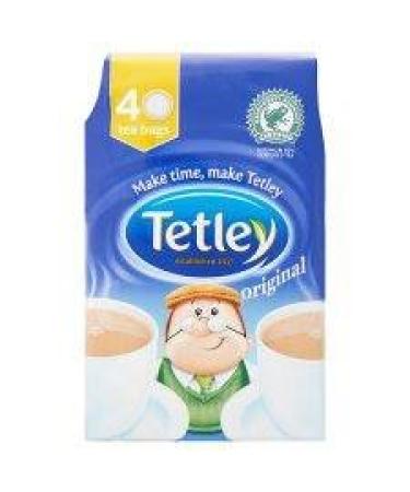 Tetley Softpack 40 Tea Bags 125g