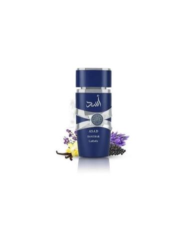 Asad Zanzibar Long Lasting Eau De Parfum For Men and Women Unisex 100ML (3.4 floz) - Buy Online on GoSupps.com