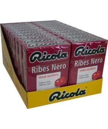 RICOLA Sugar Free Blackcurrant Box 50 g (x20)