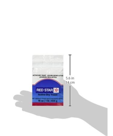 TableTop King Lesaffre Red Star 1 lb. Bakers Active Dry Yeast - 1 Pound Vacuum Packed - Buy Online on GoSupps.com
