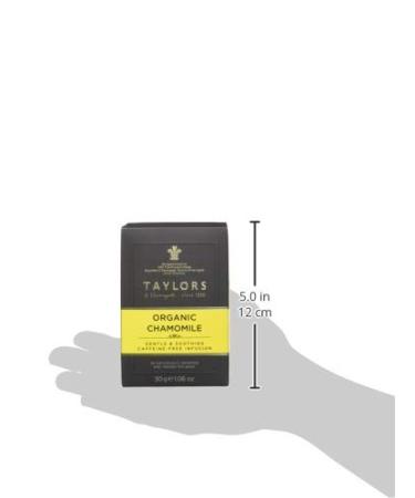 Taylors of Harrogate Organic Chamomile Herbal Tea - 20 Count Teabags - Buy Online on GoSupps.com