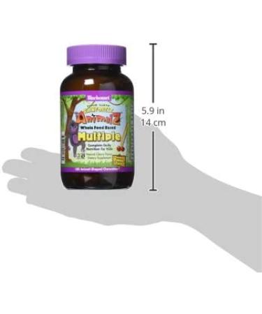 Bluebonnet Nutrition Rainforest Animalz - Cherry Flavor Complete Daily Nutrition Chewables (180 Count) - Buy Online on GoSupps.com