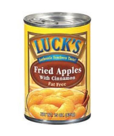 LUCKS with Cinnamon Fat Free Fried Apples, 15 Ounce