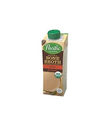 Organic Beef Bone Broth - Pacific Foods 8 oz 12-Pack | 8 Fl Oz (Pack of 12) - Buy Online on GoSupps.com