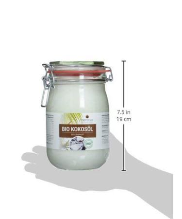 Meracus Organic Coconut Oil Tasteless & Deodorized in Swing Top Jar (1L) Premium Quality for Cooking & Skincare - Buy Online on GoSupps.com