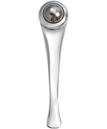 Roller Ball Eye Cream Massager - Stainless Steel Spoon & Combable Eyebrow Eyelash Massager | Size B (Silver) - International Shipping - Buy Online on GoSupps.com