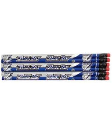 WinCraft Tampa Bay Lightning NHL Pencil - 6 Pack | Officially Licensed Merchandise - Buy Online on GoSupps.com