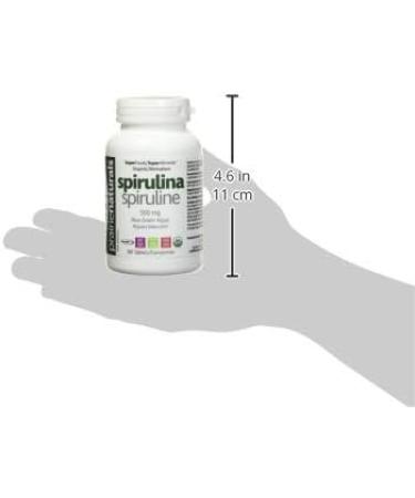 Prairie Naturals Organic Spirulina Blue Green Algae Tablets - 180 Count 180 count (Pack of 1) - Buy Online on GoSupps.com