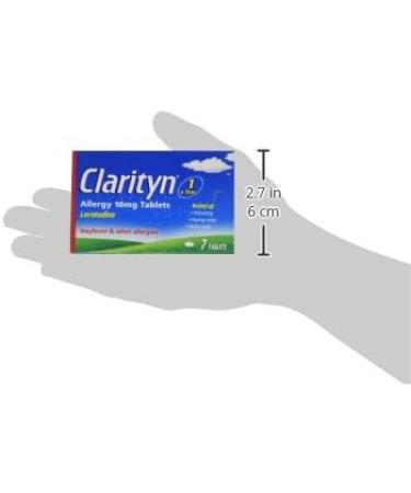 Clarityn Allergy 10mg Tablets - 7 Tablets | Fast-Acting Relief for Allergies - Buy Online on GoSupps.com