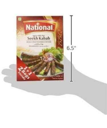 National Foods Spice Mix for Seekh Kebab 50 g - Buy Online on GoSupps.com