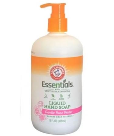 Arm & Hammer Essentials with Gentle Baking Soda Liquid Hand Soap 12 fl oz. (Gentle Rose)