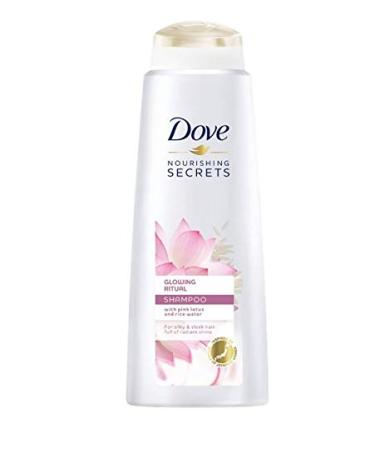 Dove Glowing Ritual Lotus Flower Shampoo 3 Pack – For silky smooth hair – 250 ml