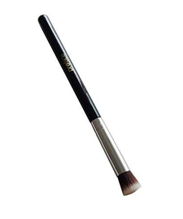 Mini Precision Flat Top Kabuki Brush - Mypreface Synthetic Small Brush for Acne and Undereye Blending - Black - Buy Online on GoSupps.com