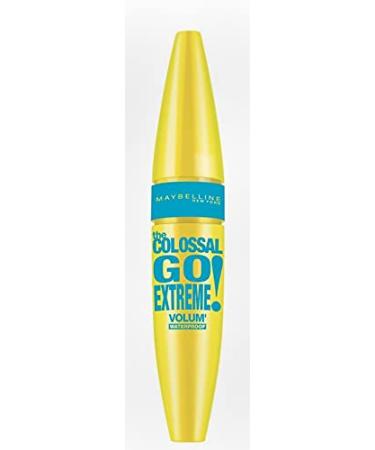Buy Maybelline New York Volum' Express The Colossal GO Extreme Mascara - Waterproof Black 9.5ml with Double Pump Brush | International Shipping - Buy Online on GoSupps.com