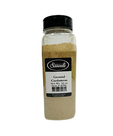 Sanniti Ground Cardamom, 16 oz
