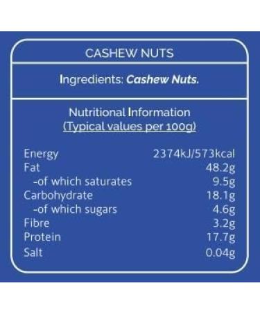 Chelmerfoods Cashew Nuts 1kg | Import from Vietnam. | 100% Natural product | Premium product | Good for your hart - Buy Online on GoSupps.com