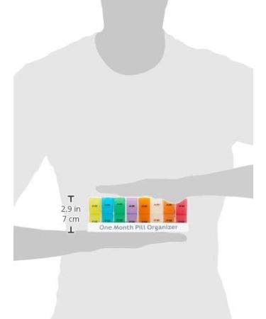 One Month Pill Organizer - VAT Relief Eligible in the UK | International Shipping Available - Buy Online on GoSupps.com