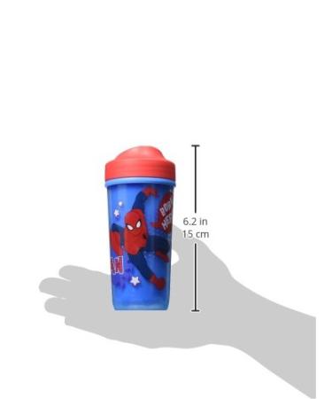 Zak! Designs Spiderman Toddler Cup | Double Wall Insulated | Adjustable Flow | BPA-Free Plastic | 8.7oz - Buy Online on GoSupps.com
