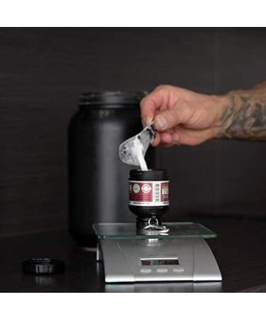 Smartshake WHEY2GO Funnel 110 ml (Pack of 1) - Black | Premium Protein Shaker for Smooth Mixing & Easy Use - International Shipping Available - Buy Online on GoSupps.com