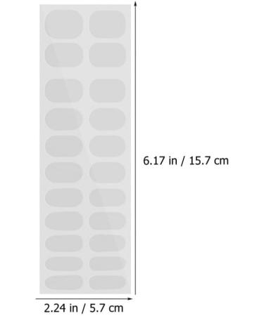 Beaupretty 5 Sheet Transparent Gel Nail Sticker Semi Cured Gel Nail Strips Self-adhesive Nail Wraps Nail Strengthening with Small Files for Women Girls Accessories - Buy Online on GoSupps.com