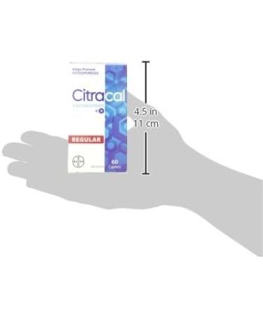 Citracal Calcium Citrate Vitamin D Caplet 60 Count (Pack of 1) - Buy Online on GoSupps.com
