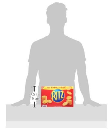 Ritz Original Crackers - Family Size 20.6 oz. - Delicious Snack for Everyone! - Buy Online on GoSupps.com