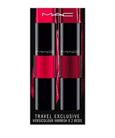 Buy MAC Versicolour Varnish Cream Lip Stains DUO Set - Reds (2 x 8.5ml) | International Shipping Available - Buy Online on GoSupps.com