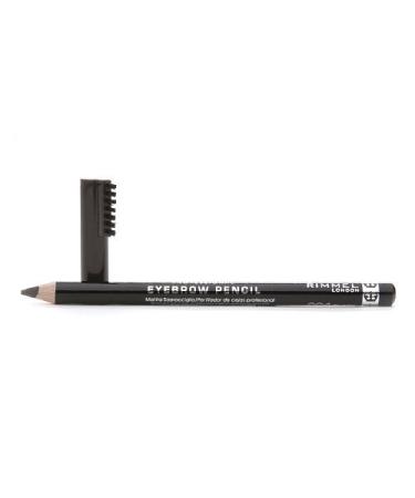 Rimmel Professional Eyebrow Pencil Black Brown 004 - 1 ea | Defined and Natural Looking Brows - Buy Online on GoSupps.com