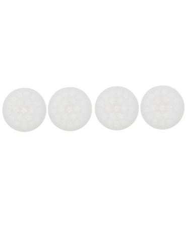 Milisten 4 Pcs DIY Silicone Mold Chocolate Molds Mold for Chocolate Fondant Molds Pastry Molds Candle Molds Silicone Molds Biscuits Molds DIY Fondant Mold Baking Cookie Mold Reverse Mould 8X8X1.5CMx2pcs Whitex2pcs