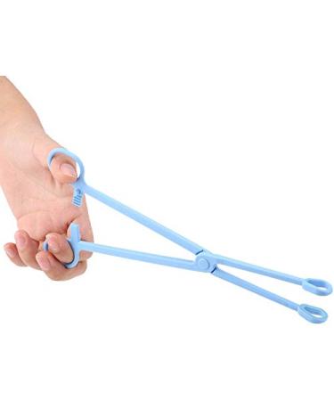 HEEPDD Reptile Feeding Clip 9.64 Inch Plastic Feeding Tweezers Pet Raising Feeding Tool for Tortoise Lizard Frog Spider Tarantulas