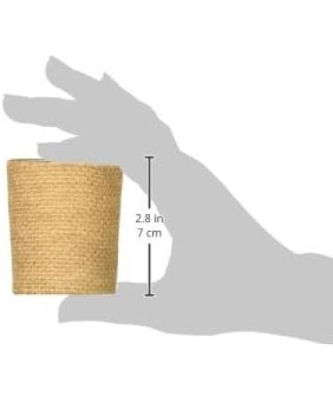 Darice David Tutera Brown Burlap Covered Glass Votive Cup - Buy Online on GoSupps.com