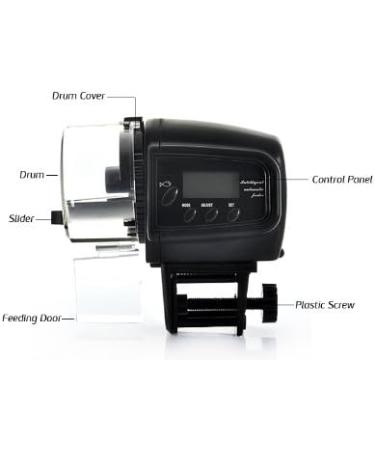2009D BW Aquarium Auto Fish Feeder with LCD Display (Anti-Jam Design) - Shop Now - Buy Online on GoSupps.com