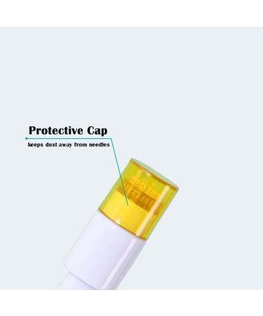 Derma Stamp Skiny Up - Titanium Derma Stamp Pen for Precision Micro Needle Treatment / More Size for Choice/CE ISO and MHRA Approved (3.0mm) 3mm - Buy Online on GoSupps.com