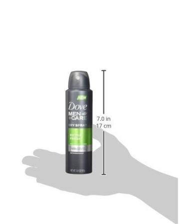 Dove Men's Antiperspirant Extra Fresh 3.8 oz (Pack of 3) - Long-lasting Protection for Men - Buy Online on GoSupps.com