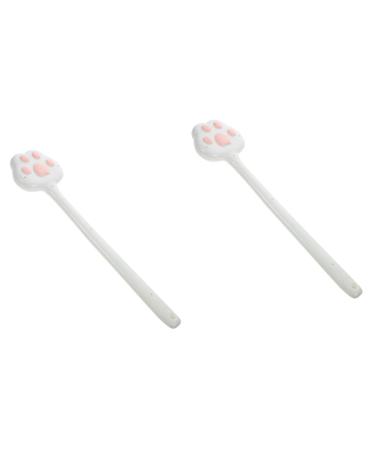 Healeved 2st Massagehammer Massagehammer Muscle roller stick Massage tools Massageball Manual massage balls Tool manual massage bars TPE shoulder and neck roller stock 34x8cmx2Pcs Random color x 2 pieces