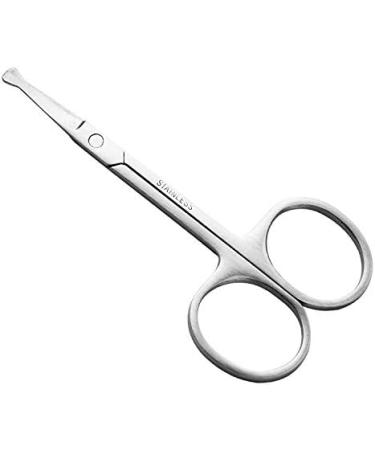 Harlington Group Beard Shaping Tool + Nose Hair Scissors Combo - Men's Facial Hair Styling Kit for Perfect Curve Cut Edging, Neckline, and Goatee Beard - Buy Online on GoSupps.com
