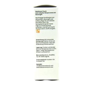 Buy BeeVenom Touch Anti-Cellulite Body Cream with Bee Venom - Effective International Shipping for Smooth Skin - Buy Online on GoSupps.com