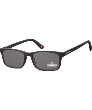 Generico reading glasses men 2.00 sunglasses for women 2.50 graduated black matt tortoise black 3.0 x