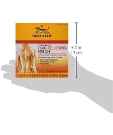 Buy Tiger Balm Pain Relieving Patches - 5 Count | Fast International Shipping - Buy Online on GoSupps.com